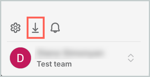 Krisp account dashboard after joining a team