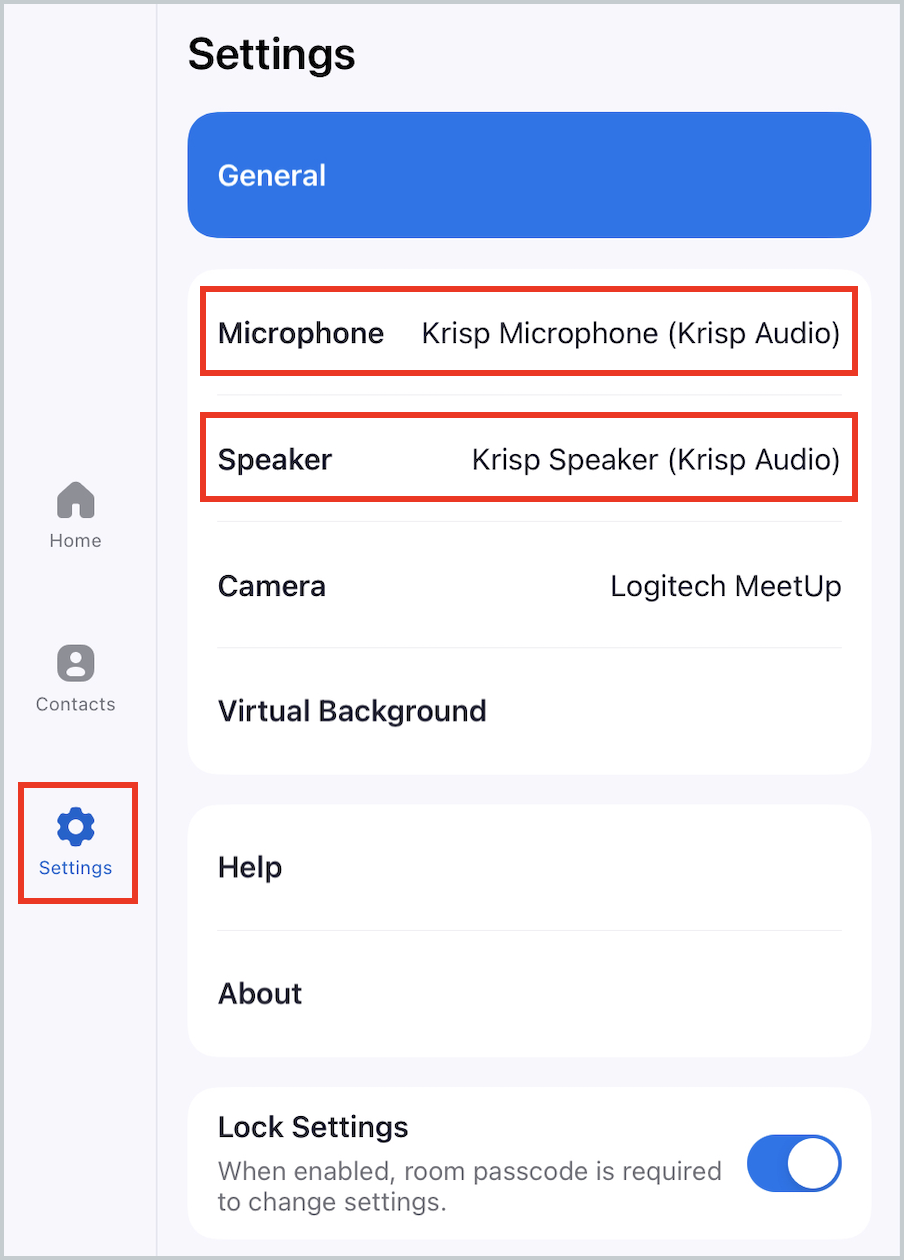 Set up Zoom Rooms with Krisp Krisp Help